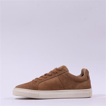 Tommy Bowe Flook Laced Casual Trainer - Tan